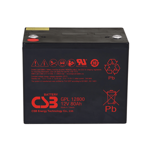 Batería Estacionaria CSB 12 V 80 AH C GPL12800