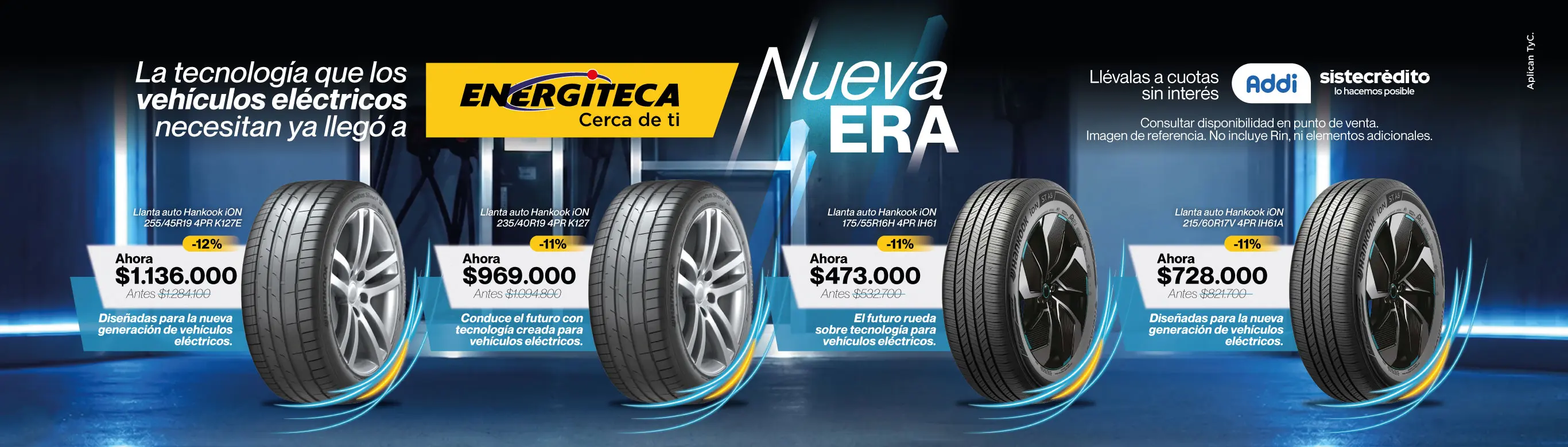 Llantas para carros electricos